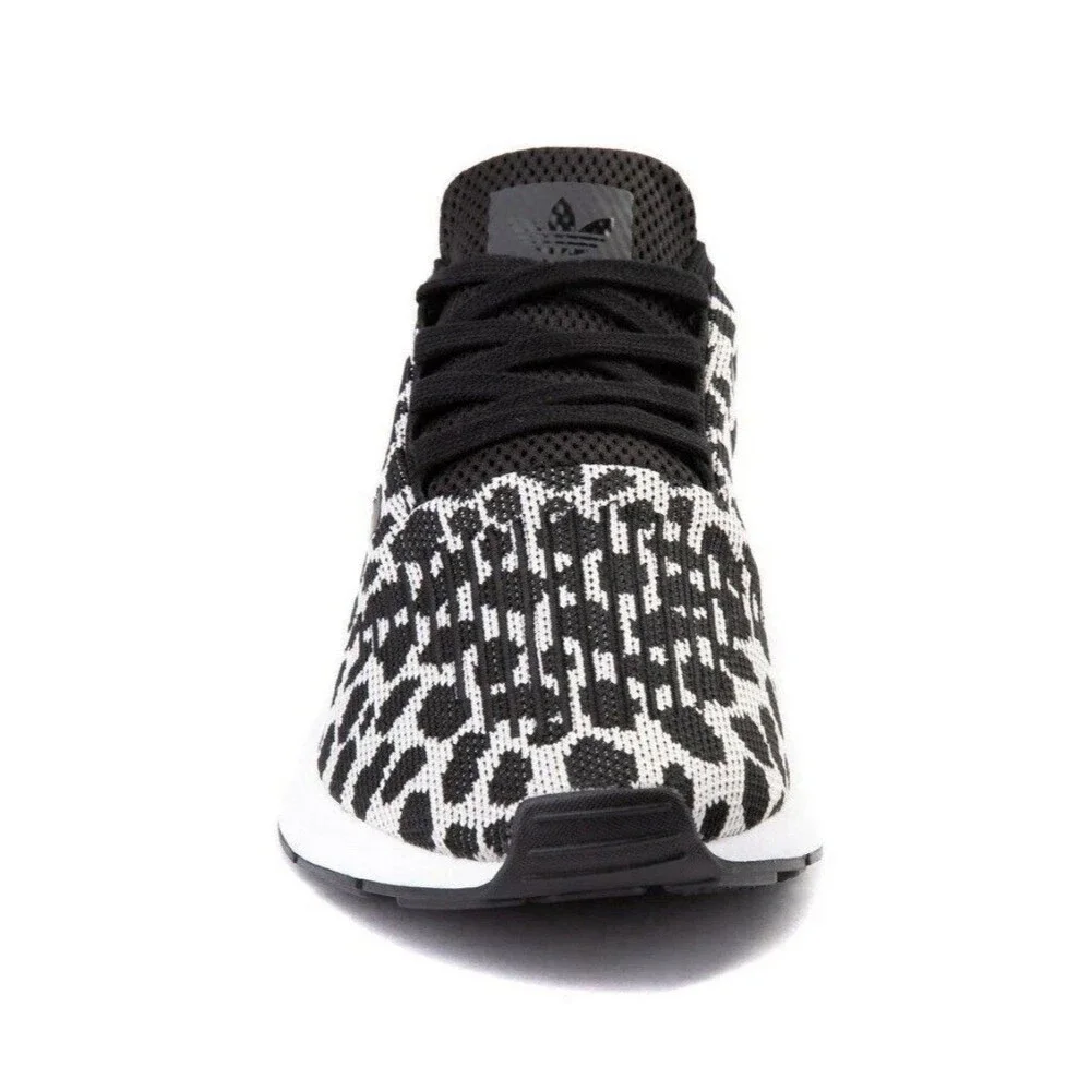 US Size 7- Adidas Women's SWIFT RUN 1.0 Running Shoes JR0634 `Cheetah Print` NEW